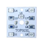5 Watt LED bulb MCPCB Color blue