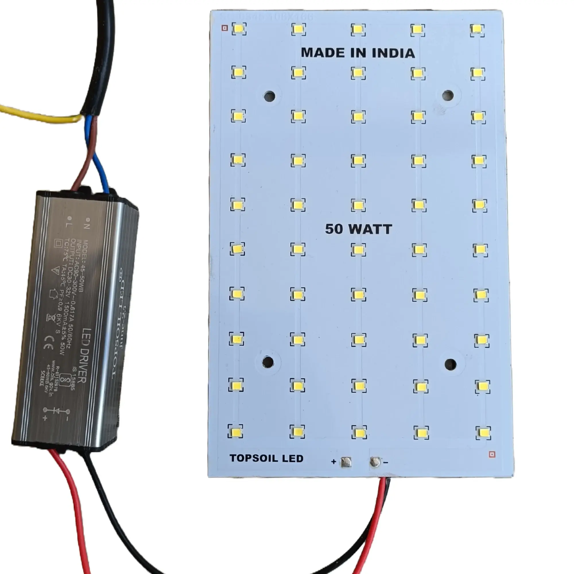 50 Watt Street Light Driver MCPCB Cool White 50 Watt Street Light Driver MCPCB Cool White